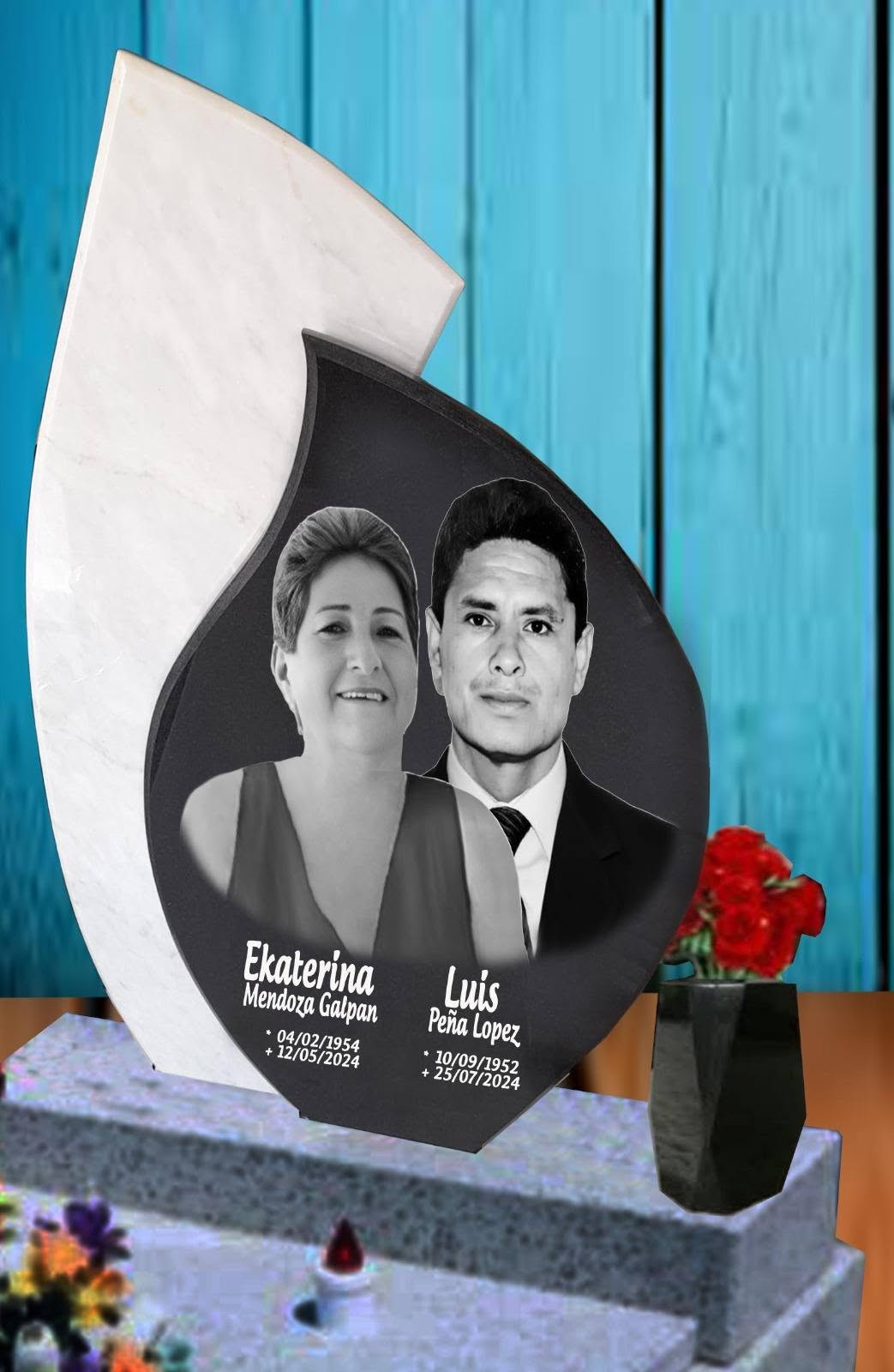 Lápida Pareja 2